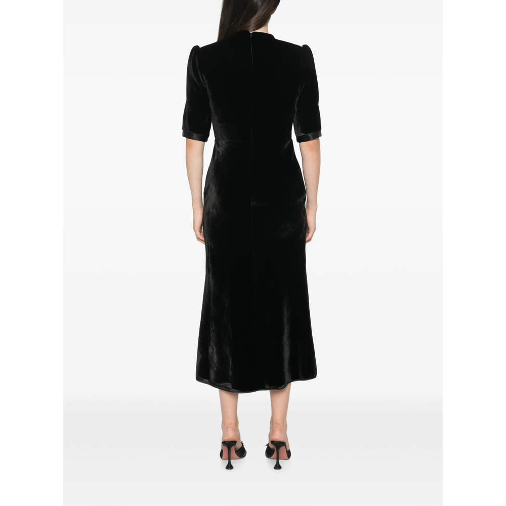 [De Santis] Short sleeve dress FW26 AB189  NERO