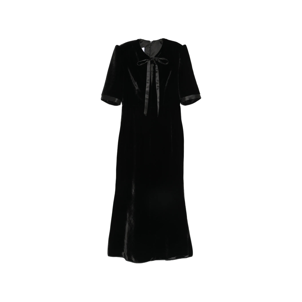 [De Santis] Short sleeve dress FW26 AB189  NERO