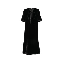 [De Santis] Short sleeve dress FW26 AB189  NERO