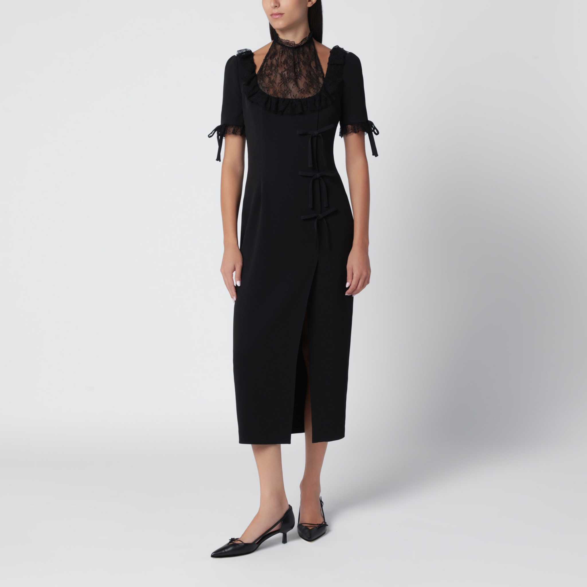 [Alessandra Rich] Short sleeve dress FW26 FABX4442F4692