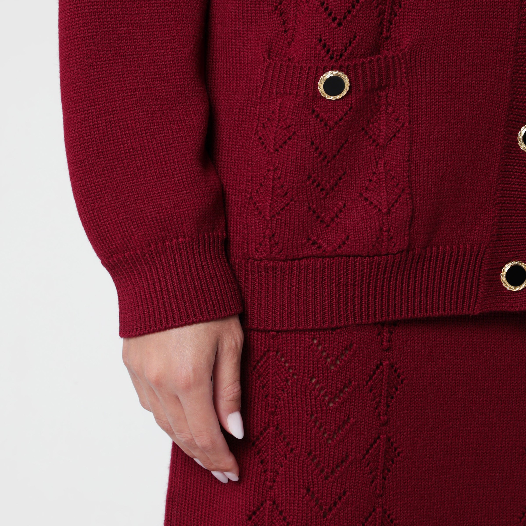 [Alessandra Rich] Cardigan FW26 FABX4496K4847
