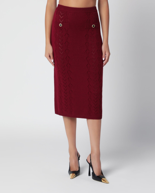 [Alessandra Rich] Midi skirt FW26 FABX4498K4847