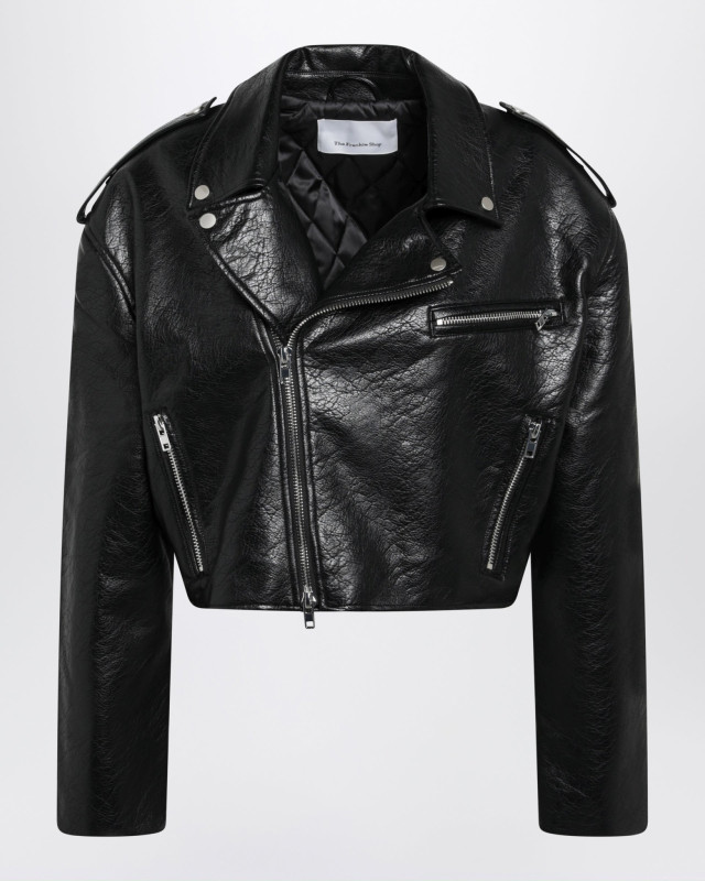 [THE FRANKIE SHOP] Leather Jacket FW26 JAFS22872PL