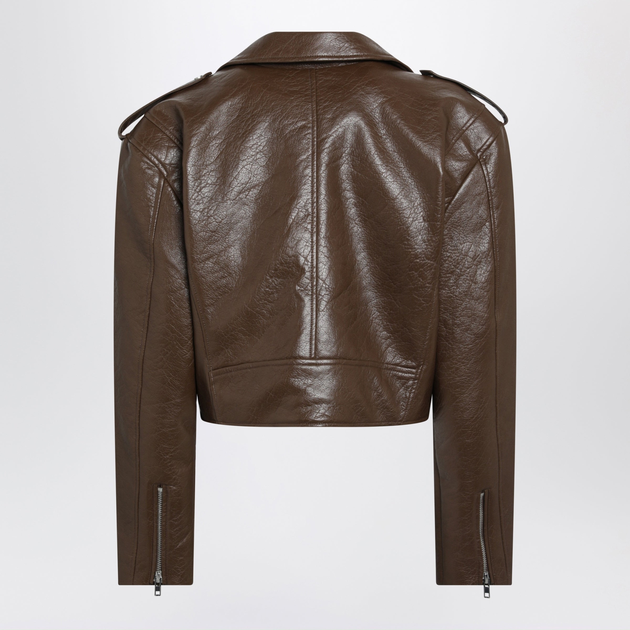 [THE FRANKIE SHOP] Leather Jacket FW26 JAFS22874PL