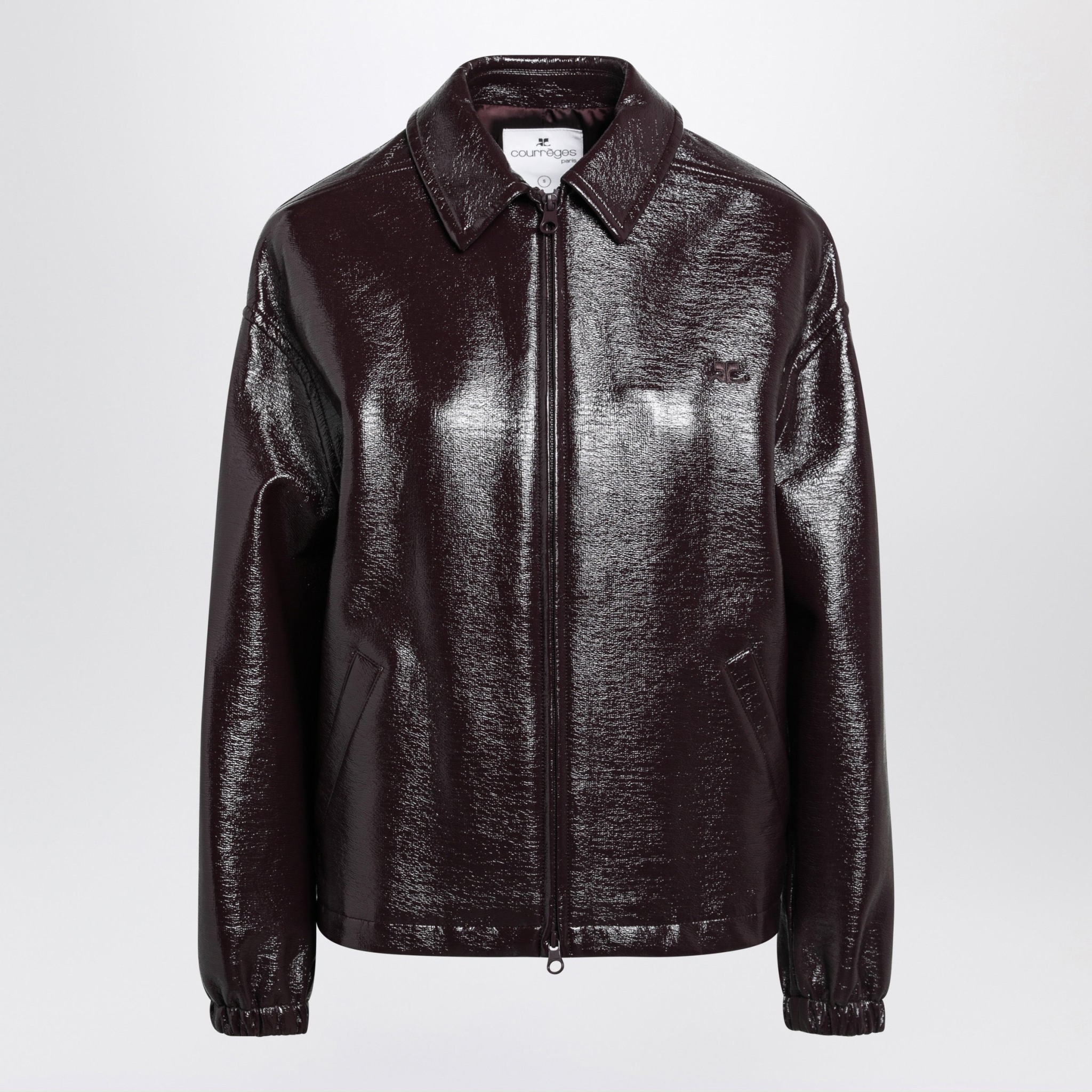 [Courreges] Leather Jacket FW26 326CBL366VY0014