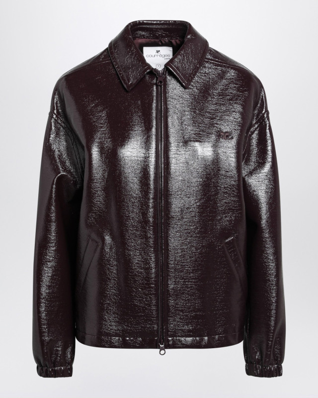 [Courreges] Leather Jacket FW26 326CBL366VY0014