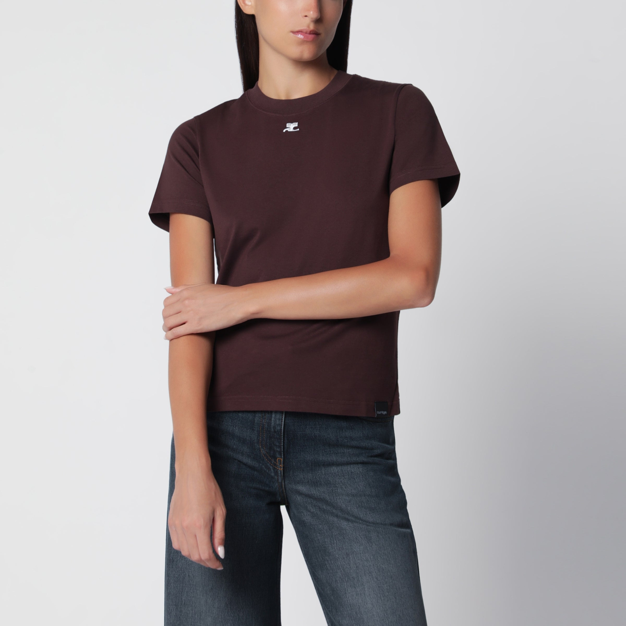 [Courreges] T-shirts Short Sleeve FW26 326JTS217JS0233