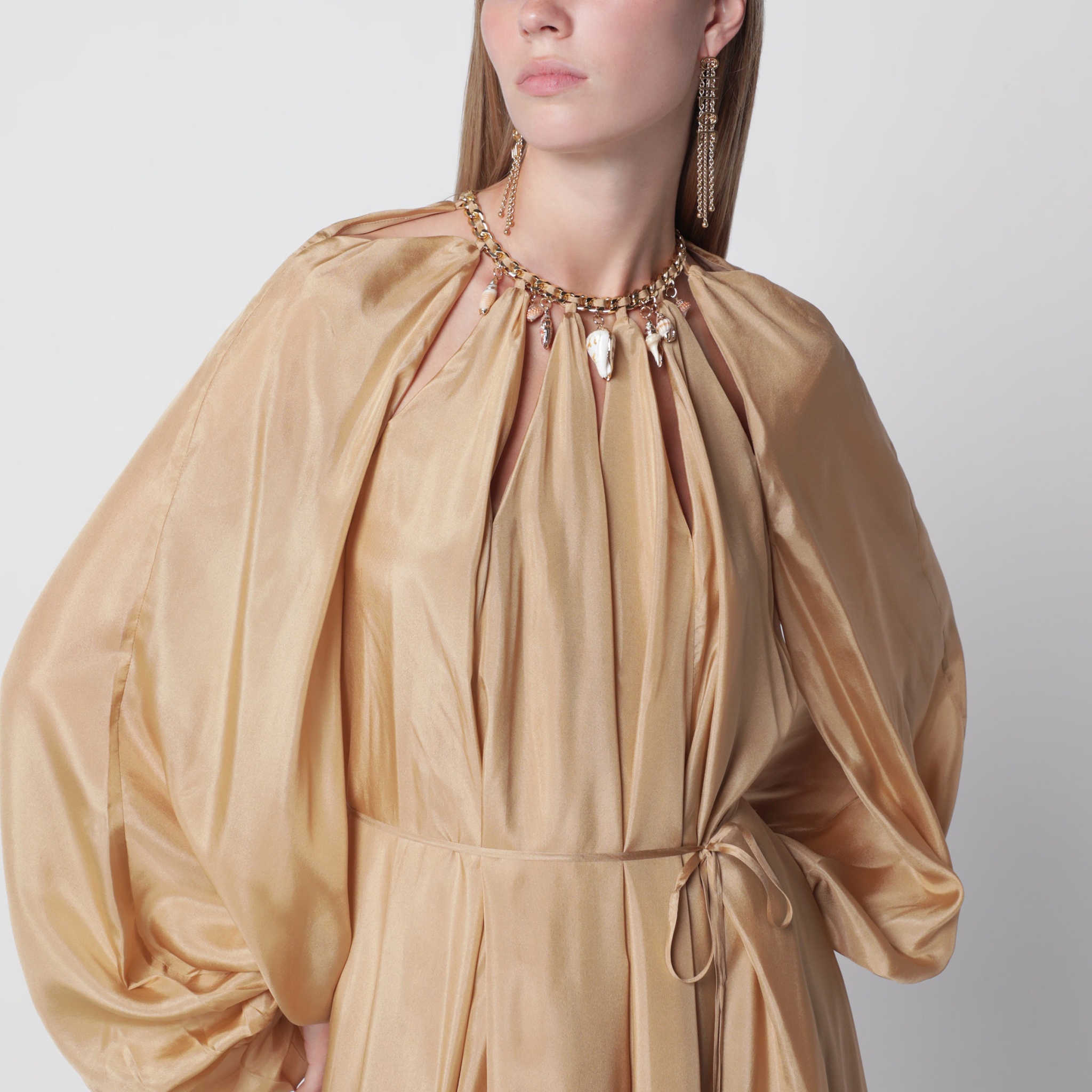 [Zimmermann] Long sleeve dress FW26 7592DSS263SI