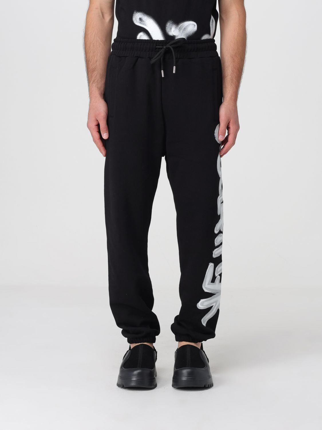 [DISCLAIMER] Trousers SS26 55404 NERO /ST.BIANCA