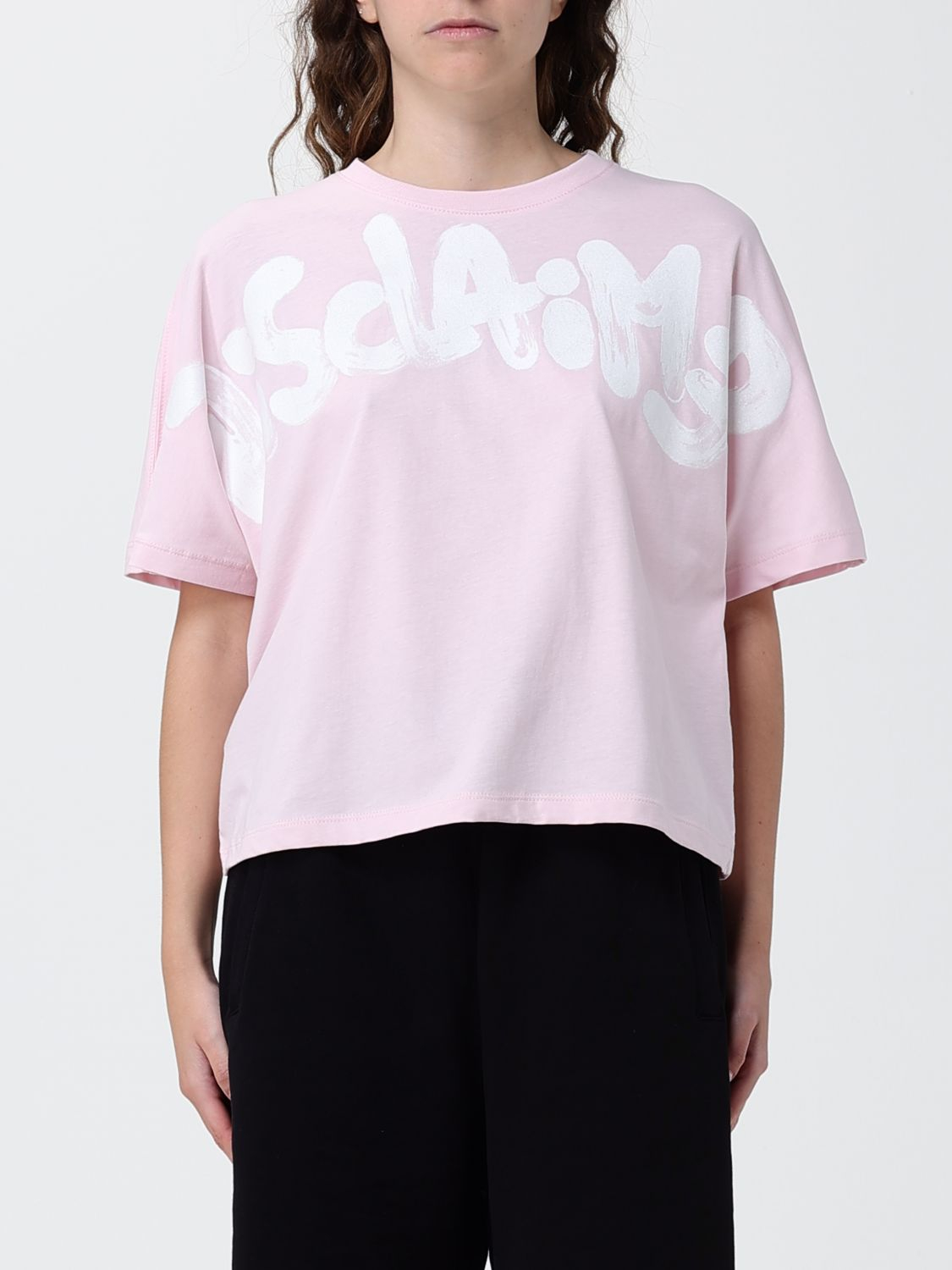 [DISCLAIMER] T-shirts Short Sleeve SS26 55554 ROSA BIANCA
