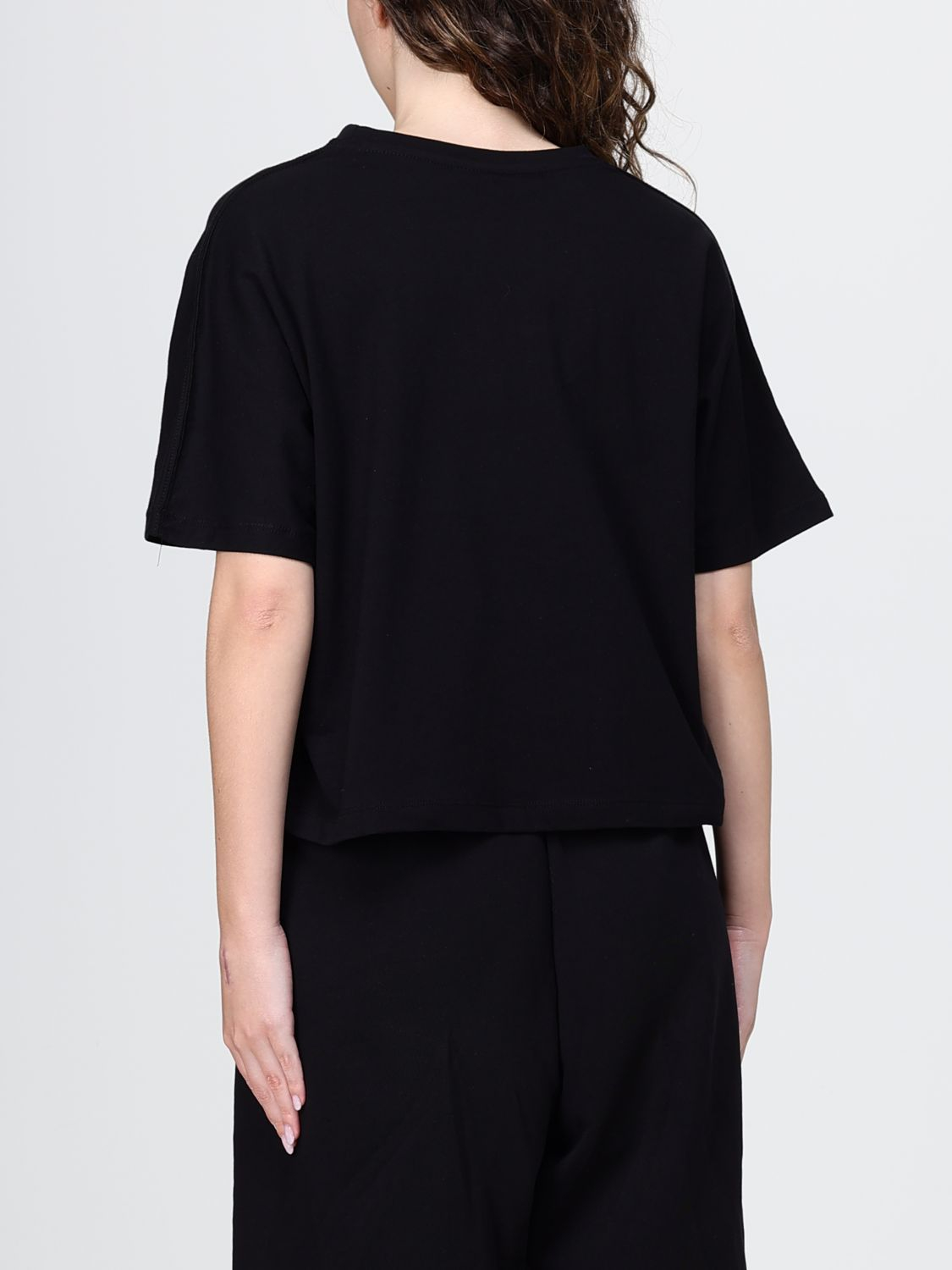 [DISCLAIMER] T-shirts Short Sleeve SS26 55554 NERO/ST.FUCSIA PERL