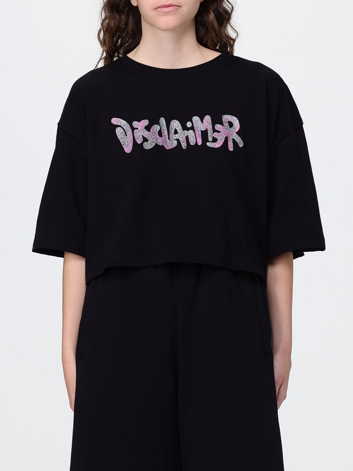 [DISCLAIMER] T-shirts Short Sleeve SS26 55608 NERO