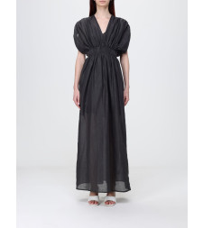 [120% LINO] Short sleeve dress SS26 33BLIW4PLQ000G494 700542