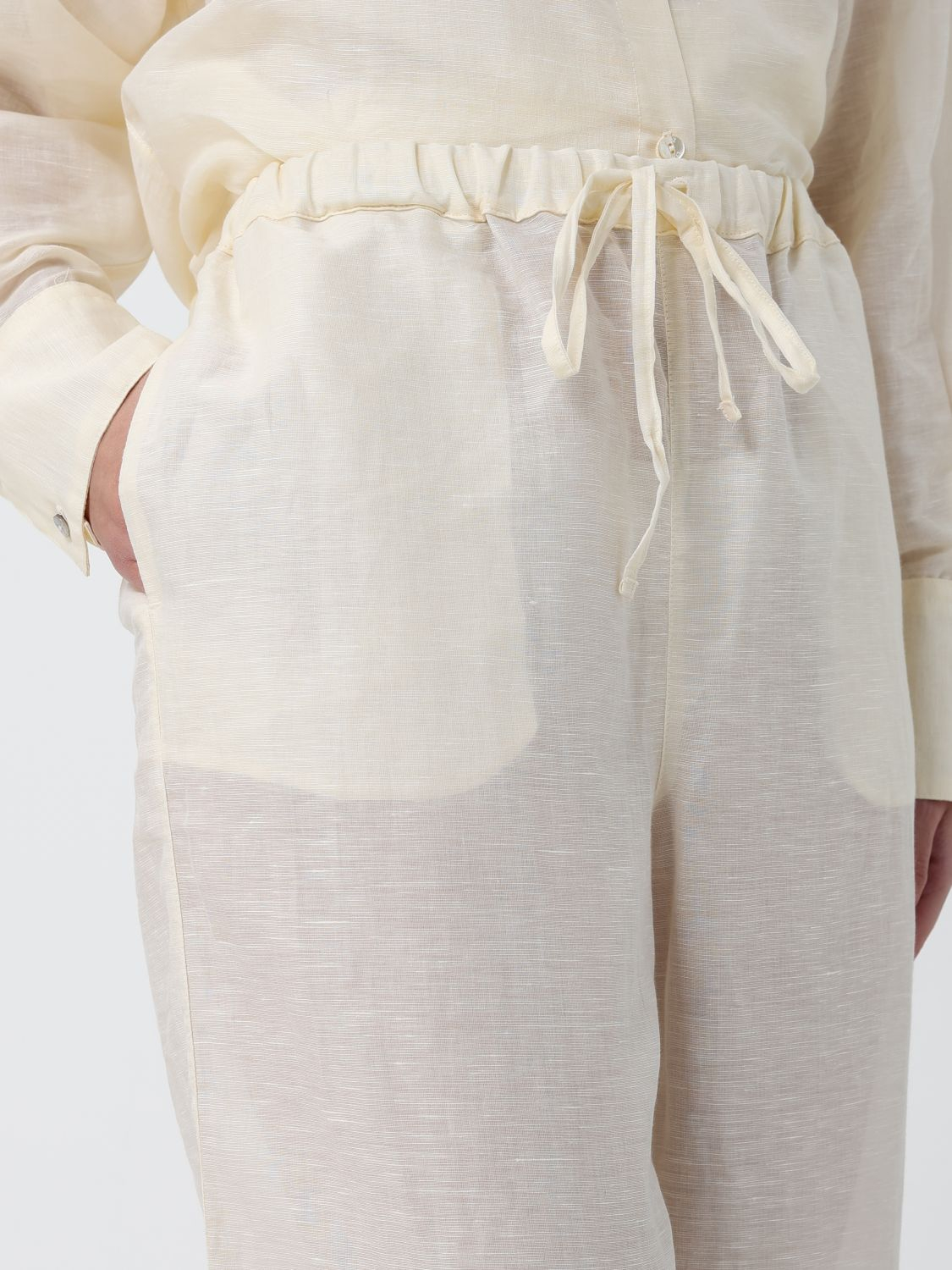 [120% LINO] Trousers SS26 33BLIW29RY000G494 700774