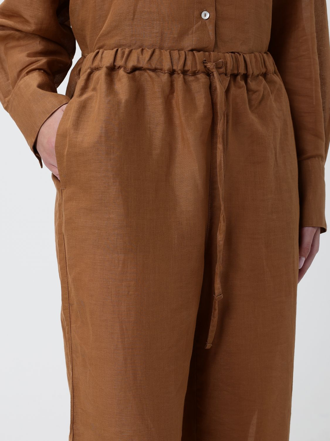 [120% LINO] Trousers SS26 33BLIW29RY000G494 700681