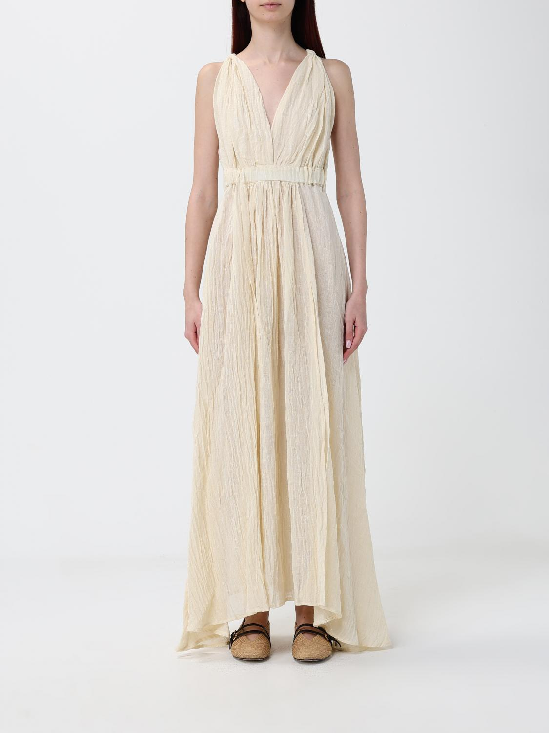 [120% LINO] Sleeveless dress SS26 33BLIW4PLI000G486 701134