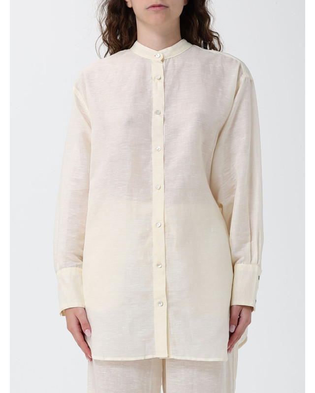 [120% LINO] Shirts Long Sleeve SS26 33BLIW1PLL000G494 700774