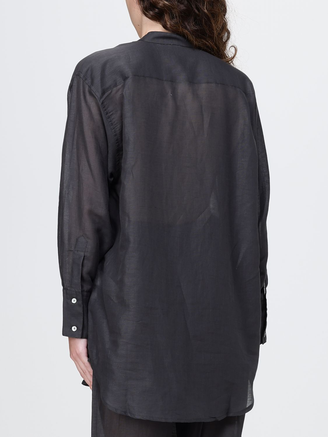 [120% LINO] Shirts Long Sleeve SS26 33BLIW1PLL000G494 700542