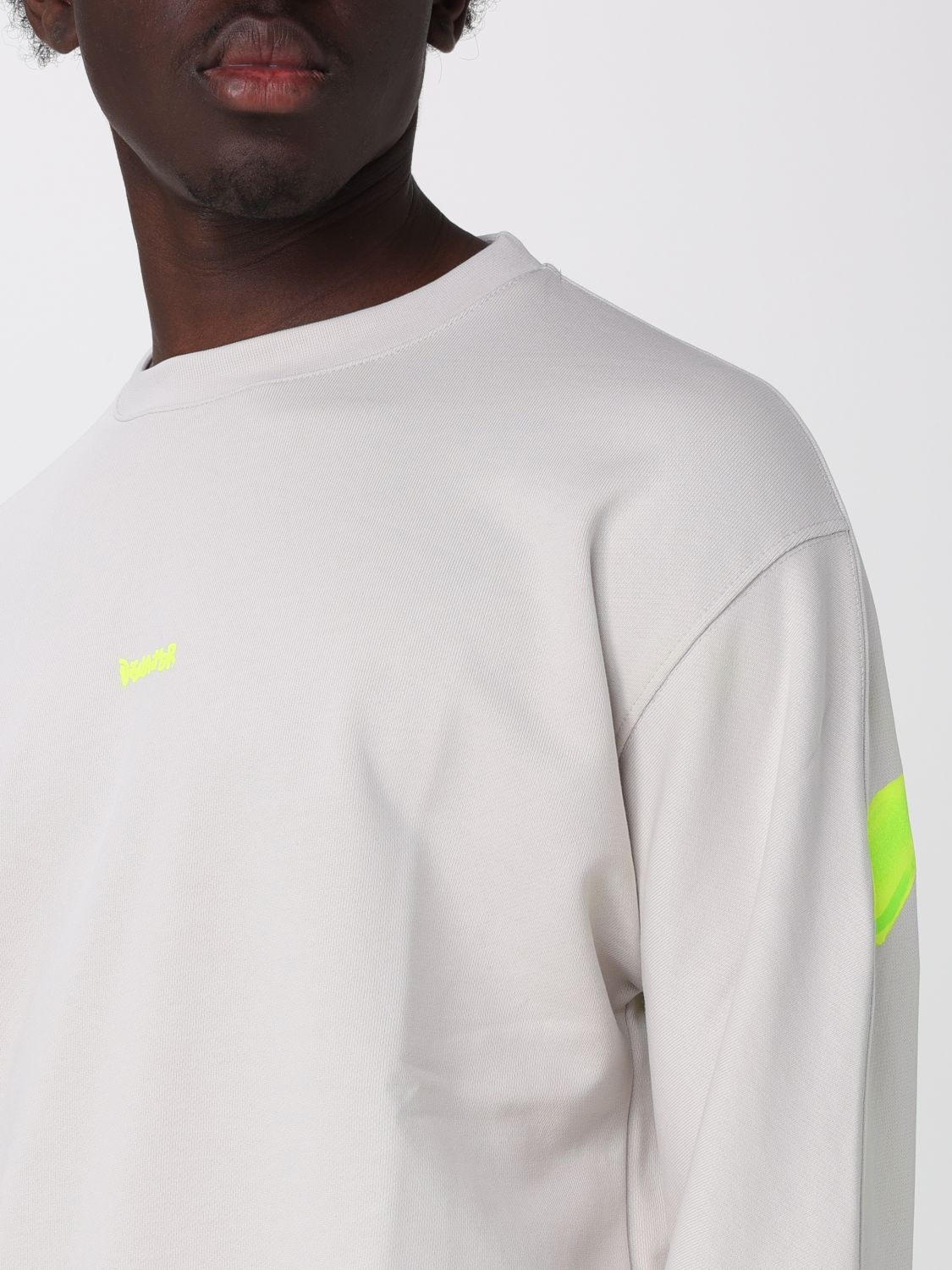 [DISCLAIMER] Sweatshirt SS26 55402 GHIACCIO/ST.G.FLUO