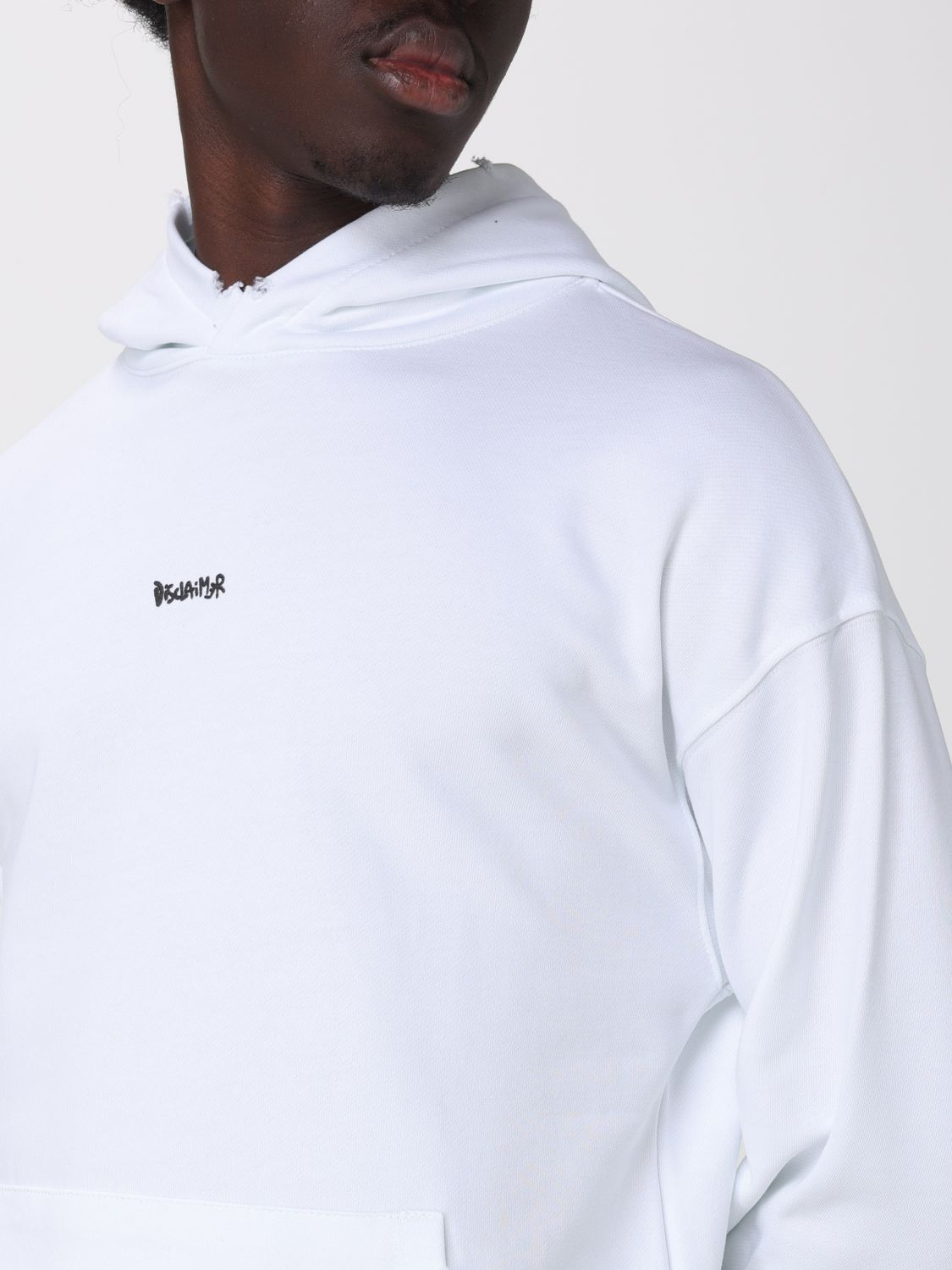 [DISCLAIMER] Hoodie SS26 55408 BIANCO