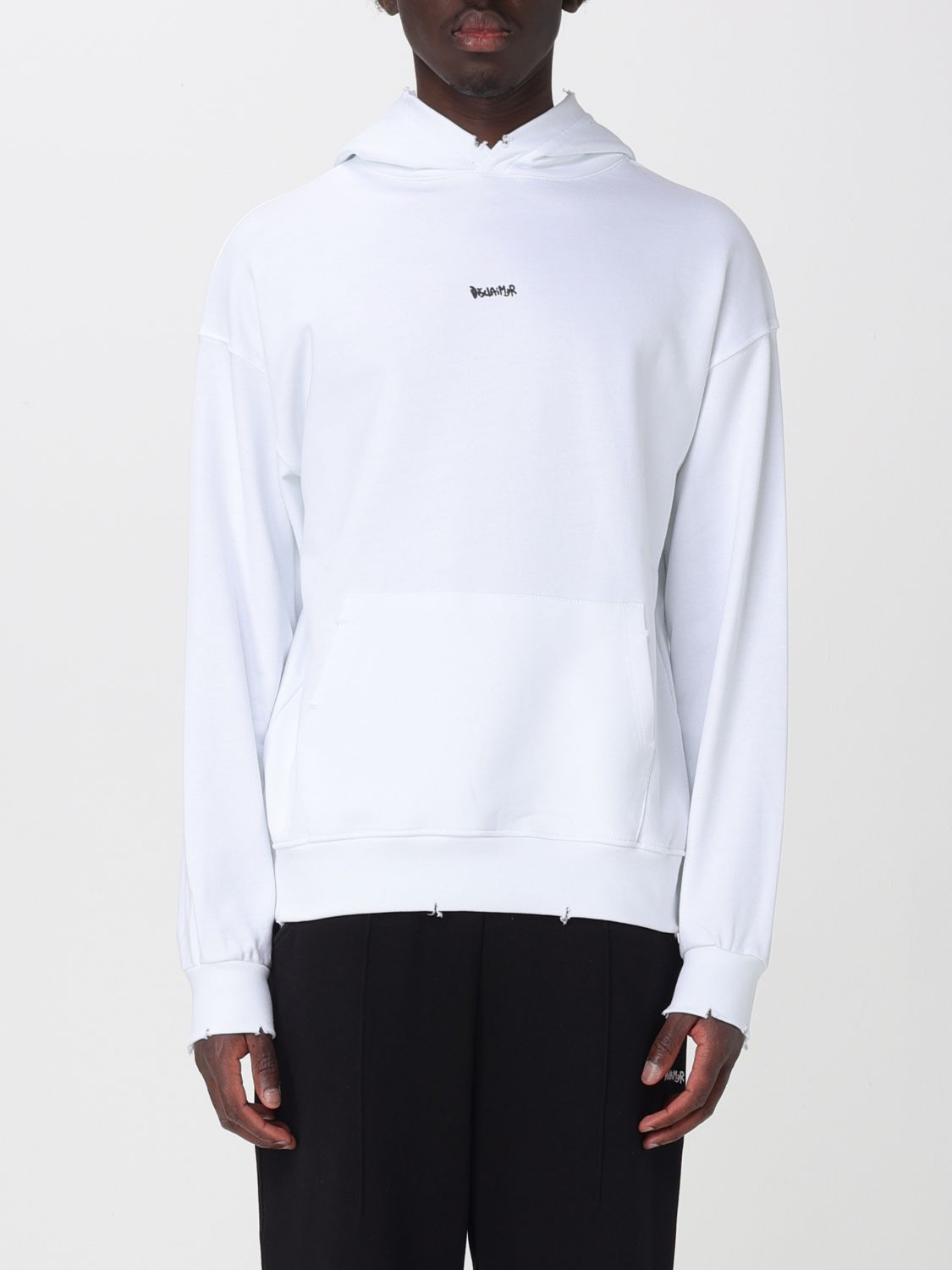 [DISCLAIMER] Hoodie SS26 55408 BIANCO