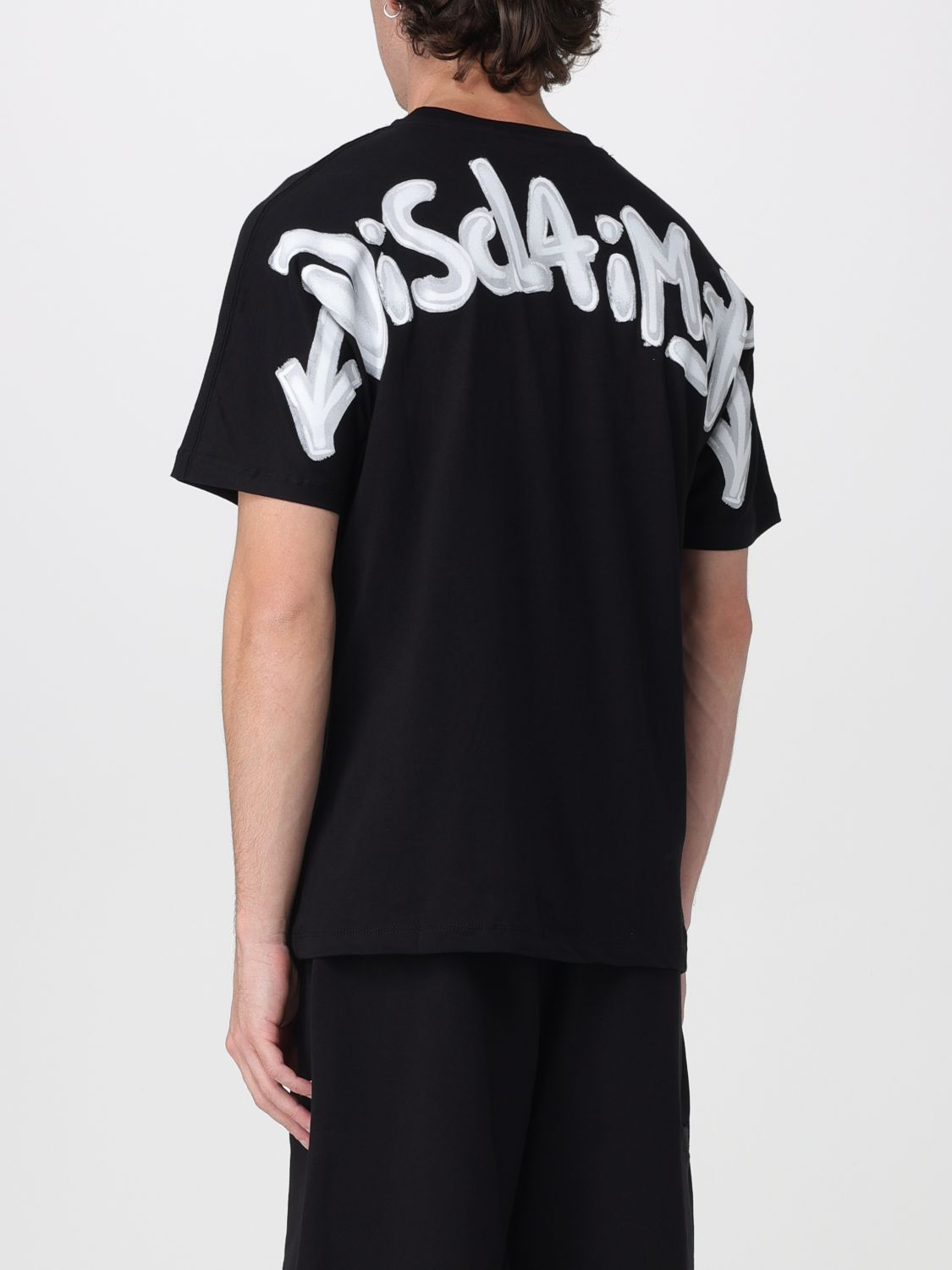 [DISCLAIMER] T-shirts Short Sleeve SS26 26EDS55401 NERO /ST.BIANCA
