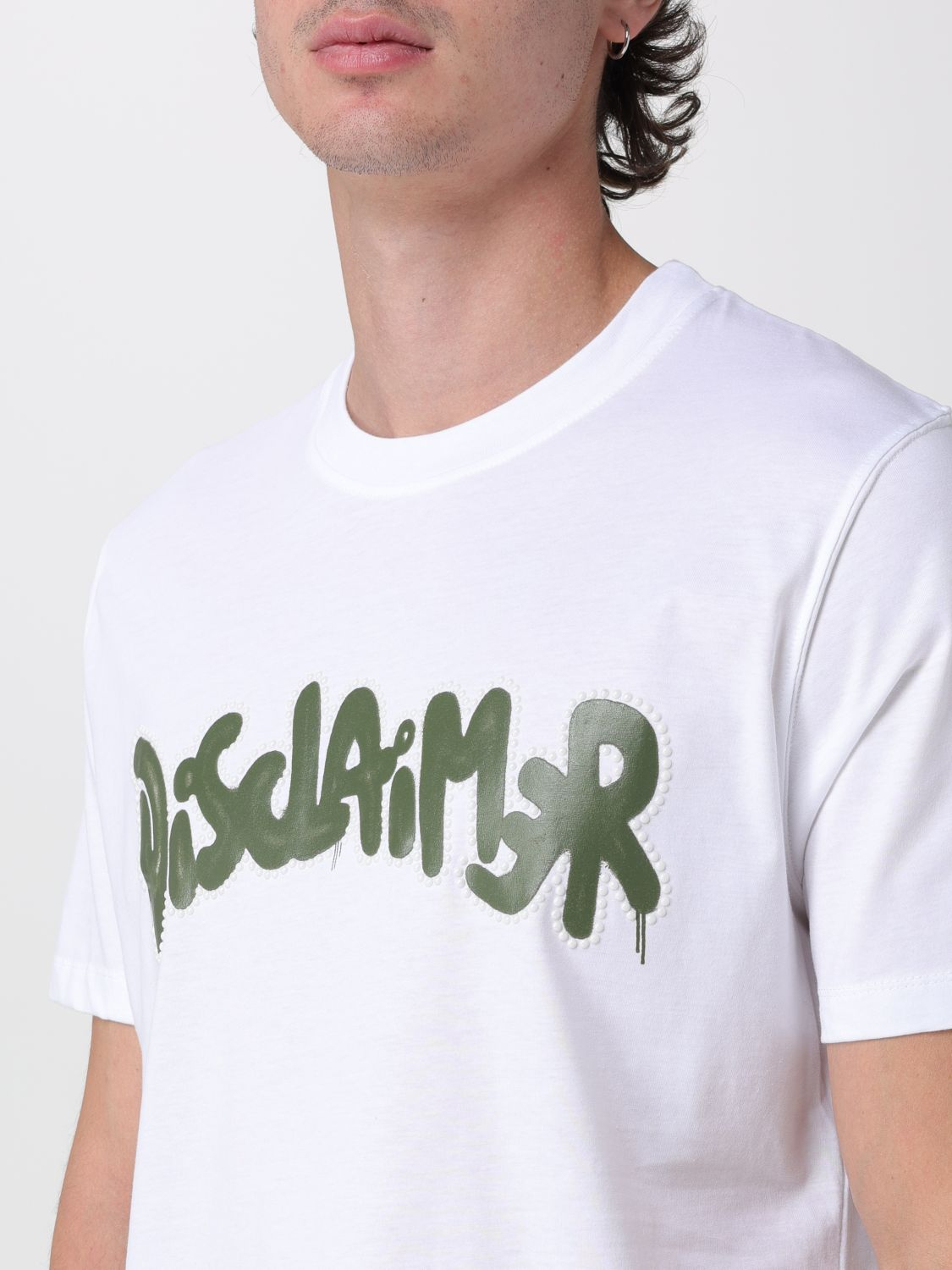 [DISCLAIMER] T-shirts Short Sleeve SS26 26EDS55540 BIANCO