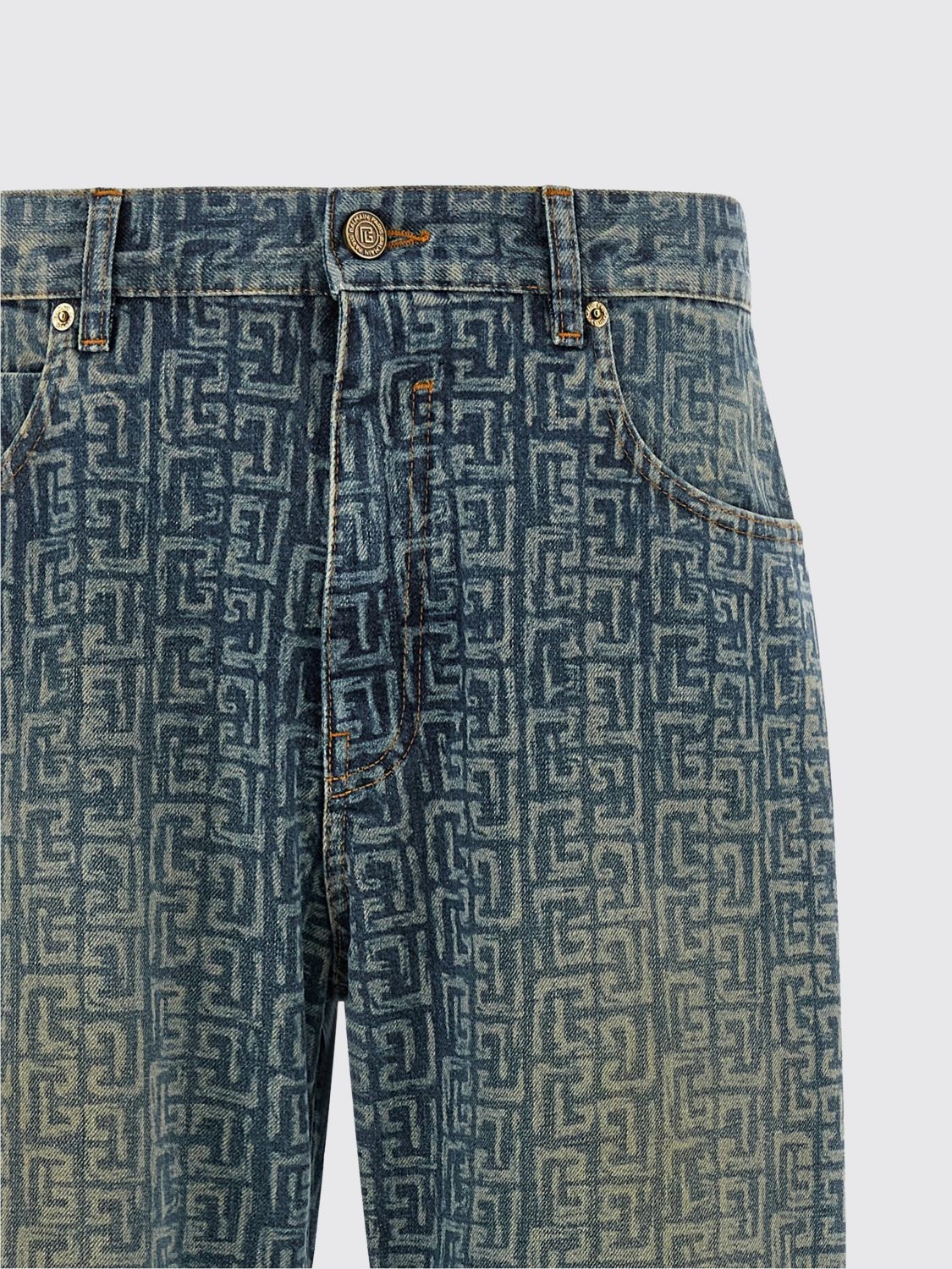 [Balmain] Jeans SS26 GH1ML135DG12 6AW
