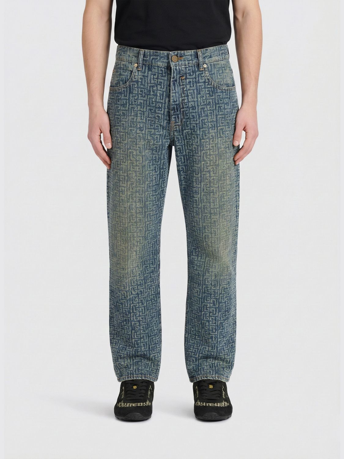 [Balmain] Jeans SS26 GH1ML135DG12 6AW