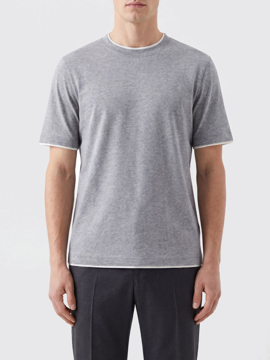 [Brunello Cucinelli] T-shirts SS26 MW8357427 CJC56