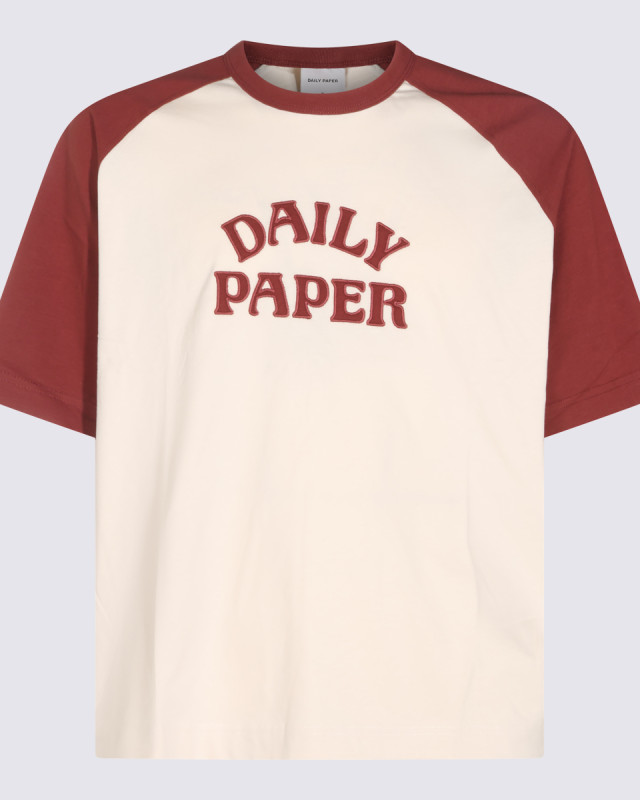 [Daily Paper Uomo] T-shirts Short Sleeve FW26 2610183BURGUNDY