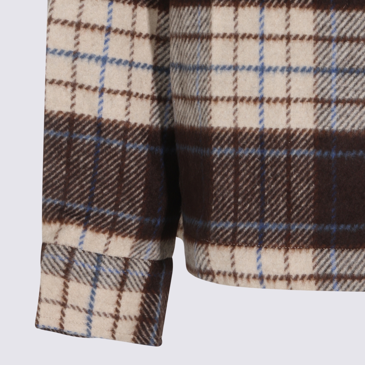 [04651 / A TRIP IN A BAG] Shirts Long Sleeve FW26 3OS2601B48BARREL BROWN