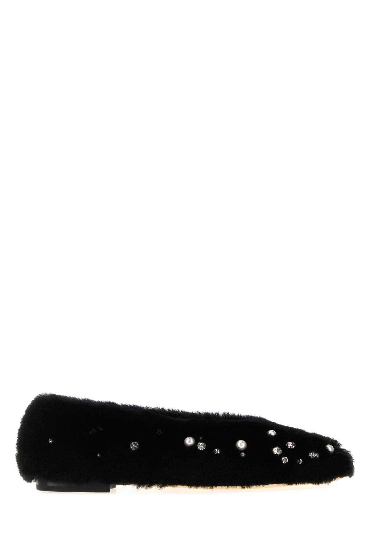 [Jimmy Choo] Flat shoes FW26 MARGOTFLATBWD BLACKMIX