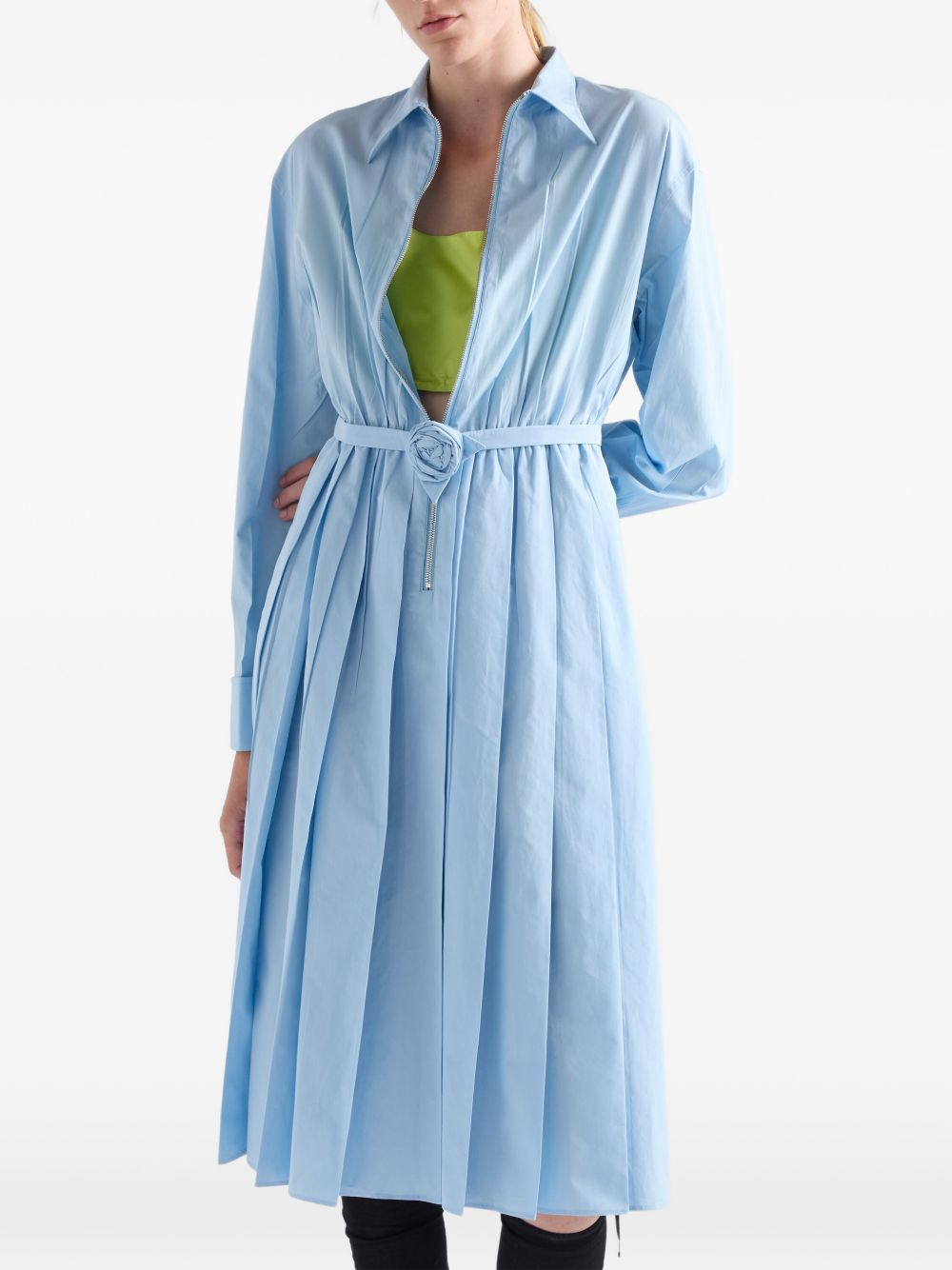 [Prada] Long sleeve dress FW26 P3T45R126LF0012