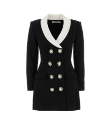 [SELF PORTRAIT] Long sleeve dress FW26 AW26054SB BLACK