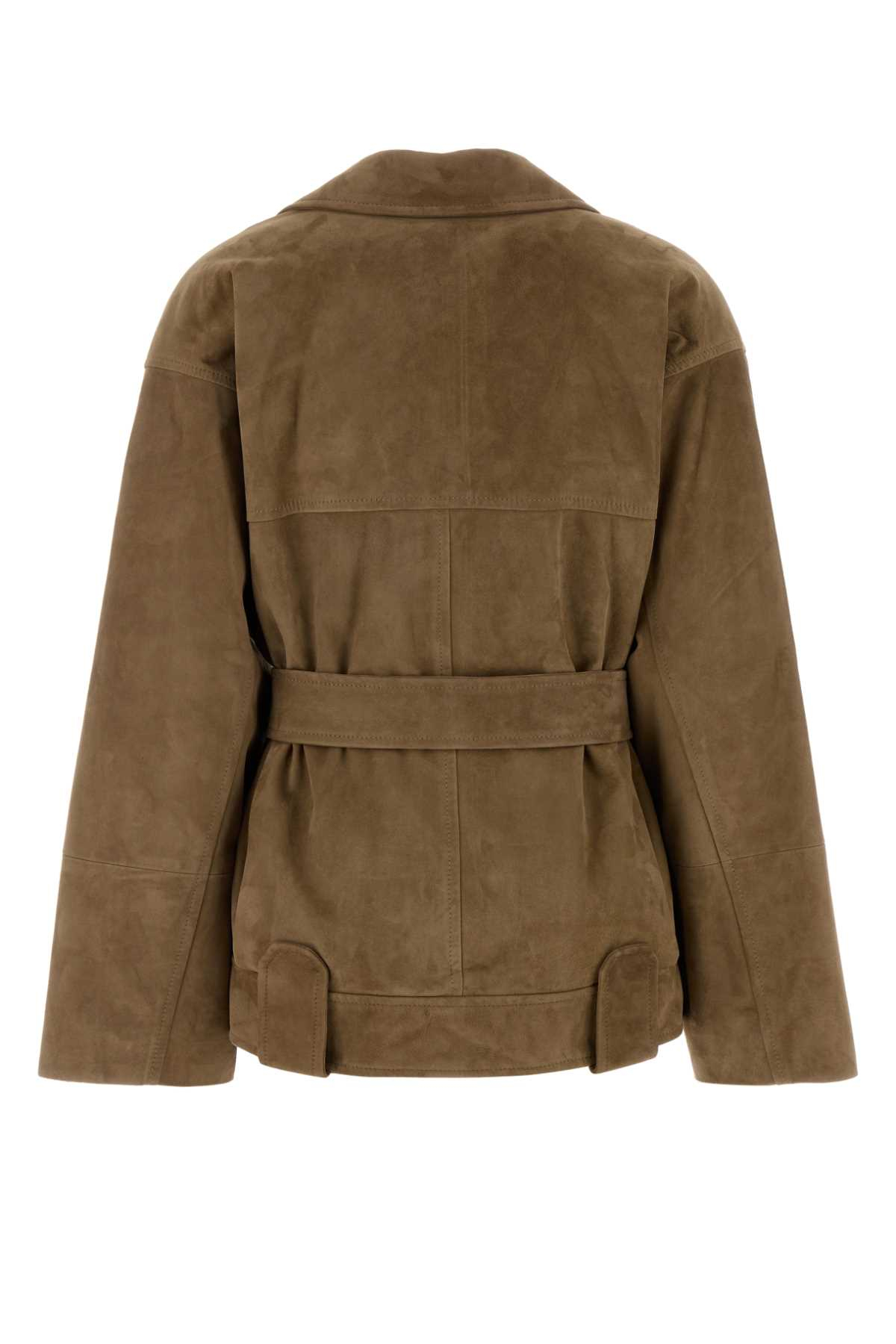 [KHAITE] Leather Jacket FW26 6239709L709 905