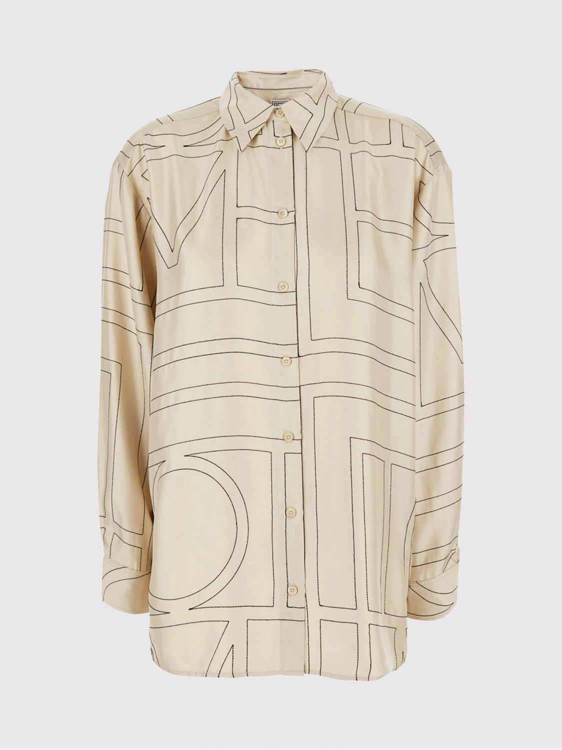 [TOTEME] Shirts Long Sleeve FW26 263WRT0480FB0704 008