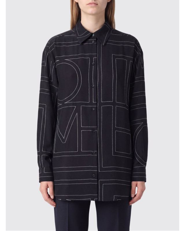 [TOTEME] Shirts Long Sleeve FW26 263WRT0480FB0704 001