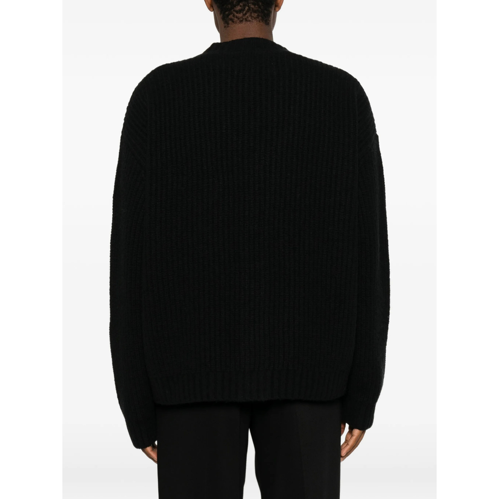 [ROBERTO COLLINA] Cardigan FW26 263MYB25110  NERO