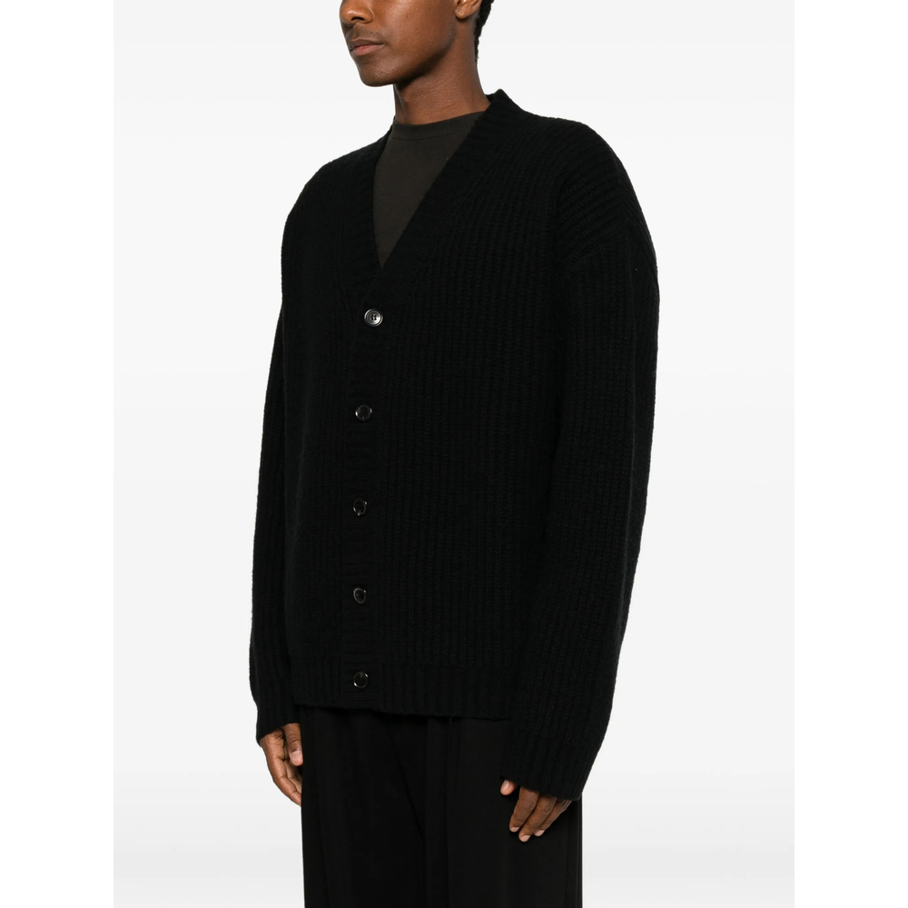 [ROBERTO COLLINA] Cardigan FW26 263MYB25110  NERO