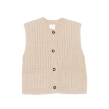 [ALLUDE] Cardigan FW26 265/77081  0048