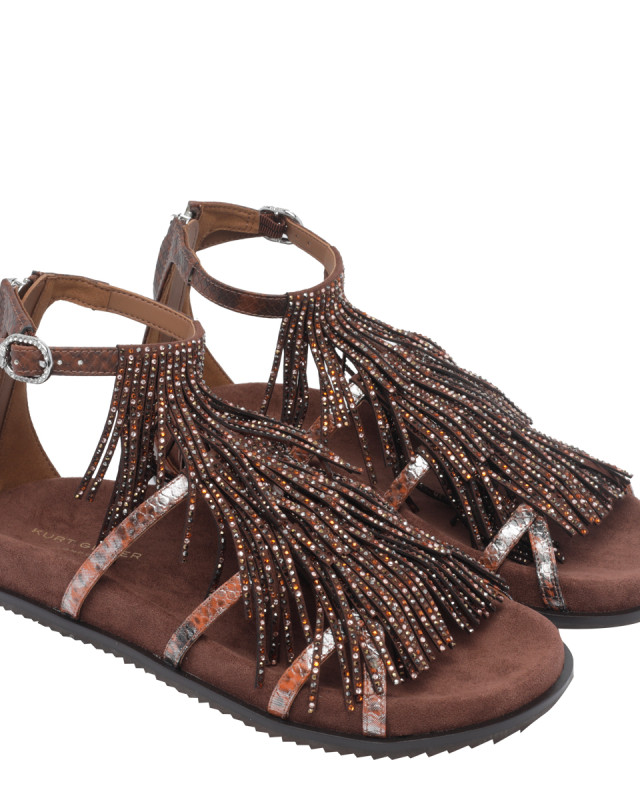 [Kurt Geiger] Sandals FW26 5855335069DARK BROWN