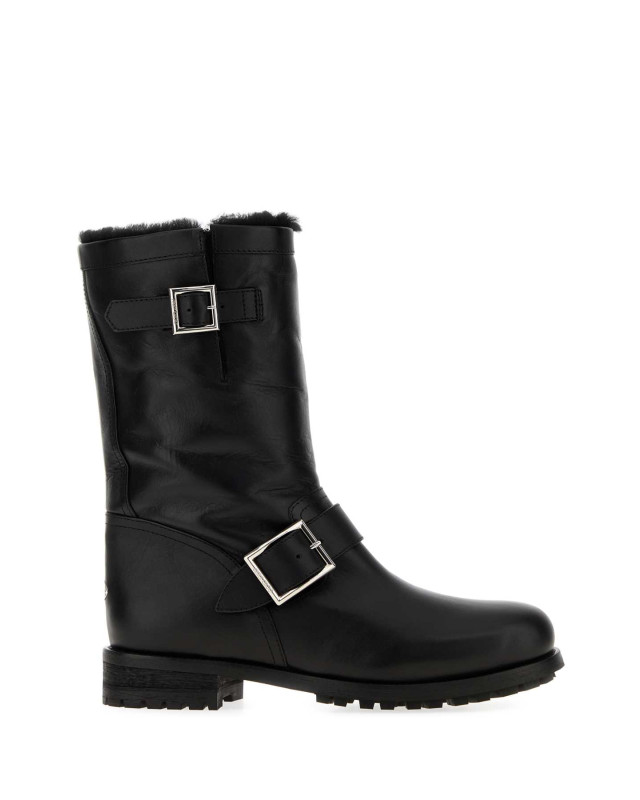 [Jimmy Choo] Boots FW26 BIKERMIDGQM BLACKBLACK