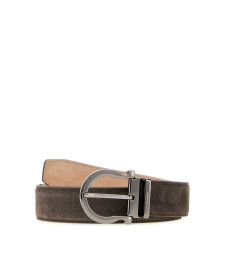 [Salvatore Ferragamo] Belt FW26 670386798882 ELEFANTE
