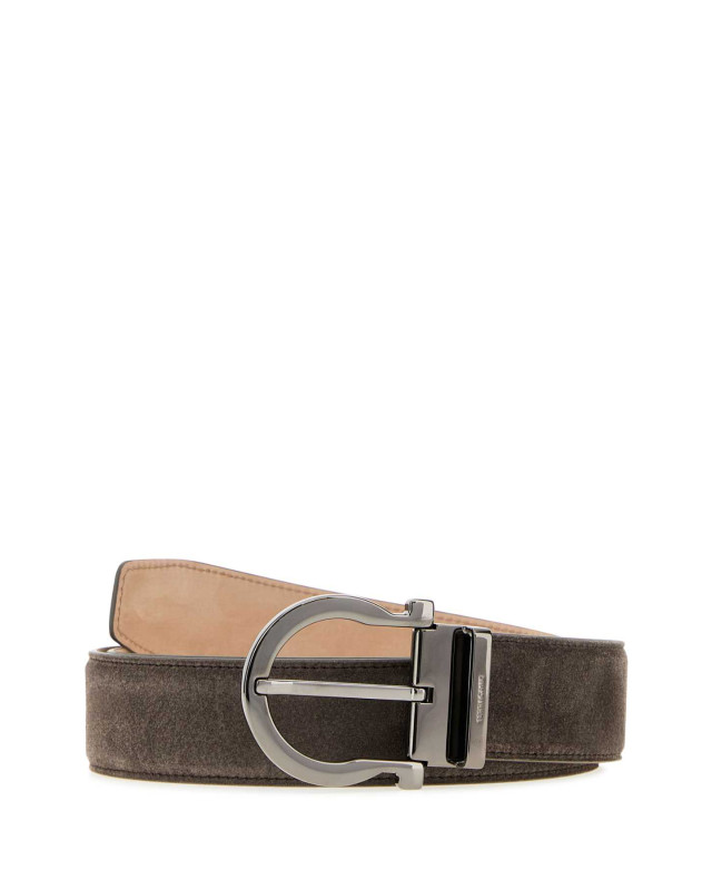 [Salvatore Ferragamo] Belt FW26 670386798882 ELEFANTE