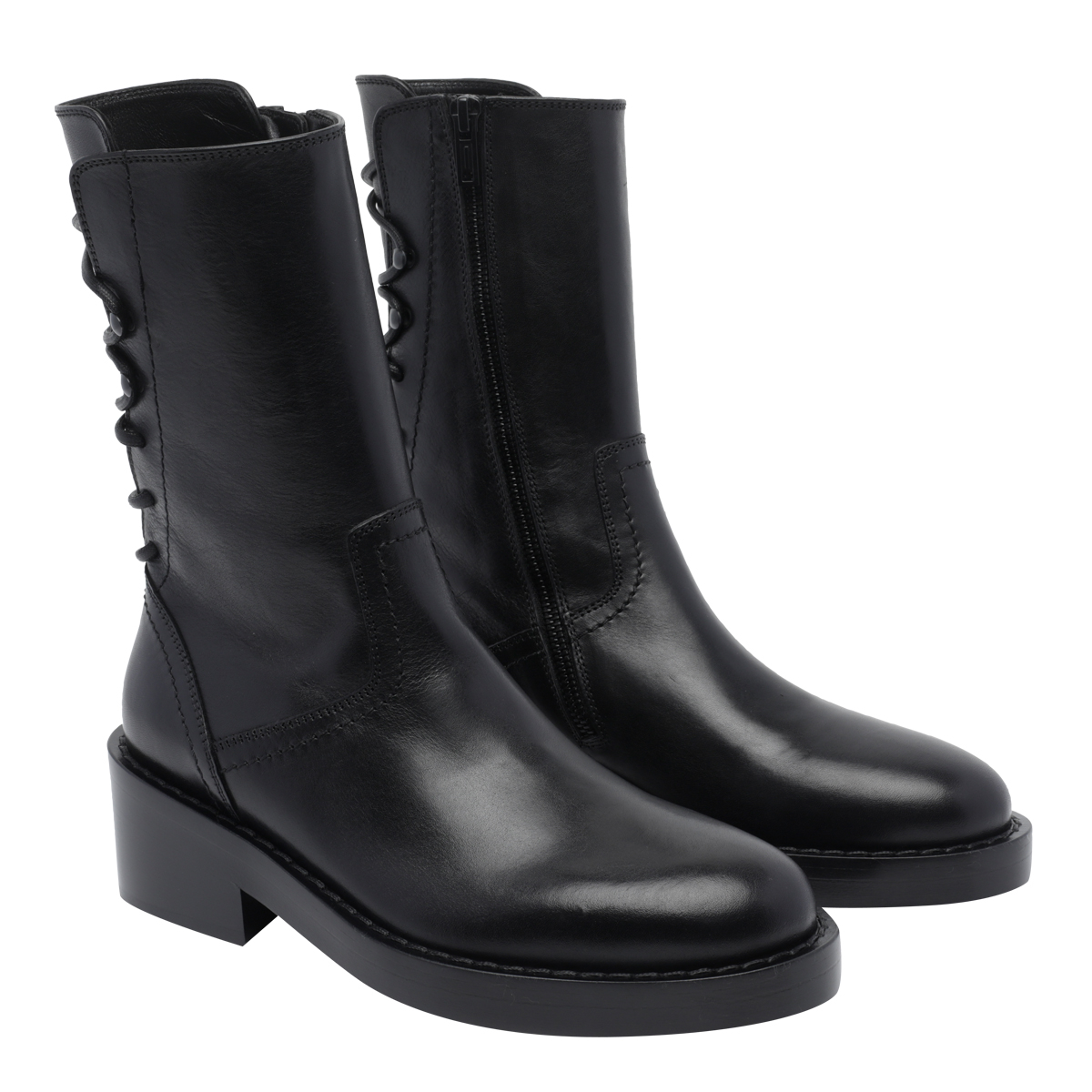 [ANN DEMEULEMEESTER] Ankle Boots FW26 10057LT047099