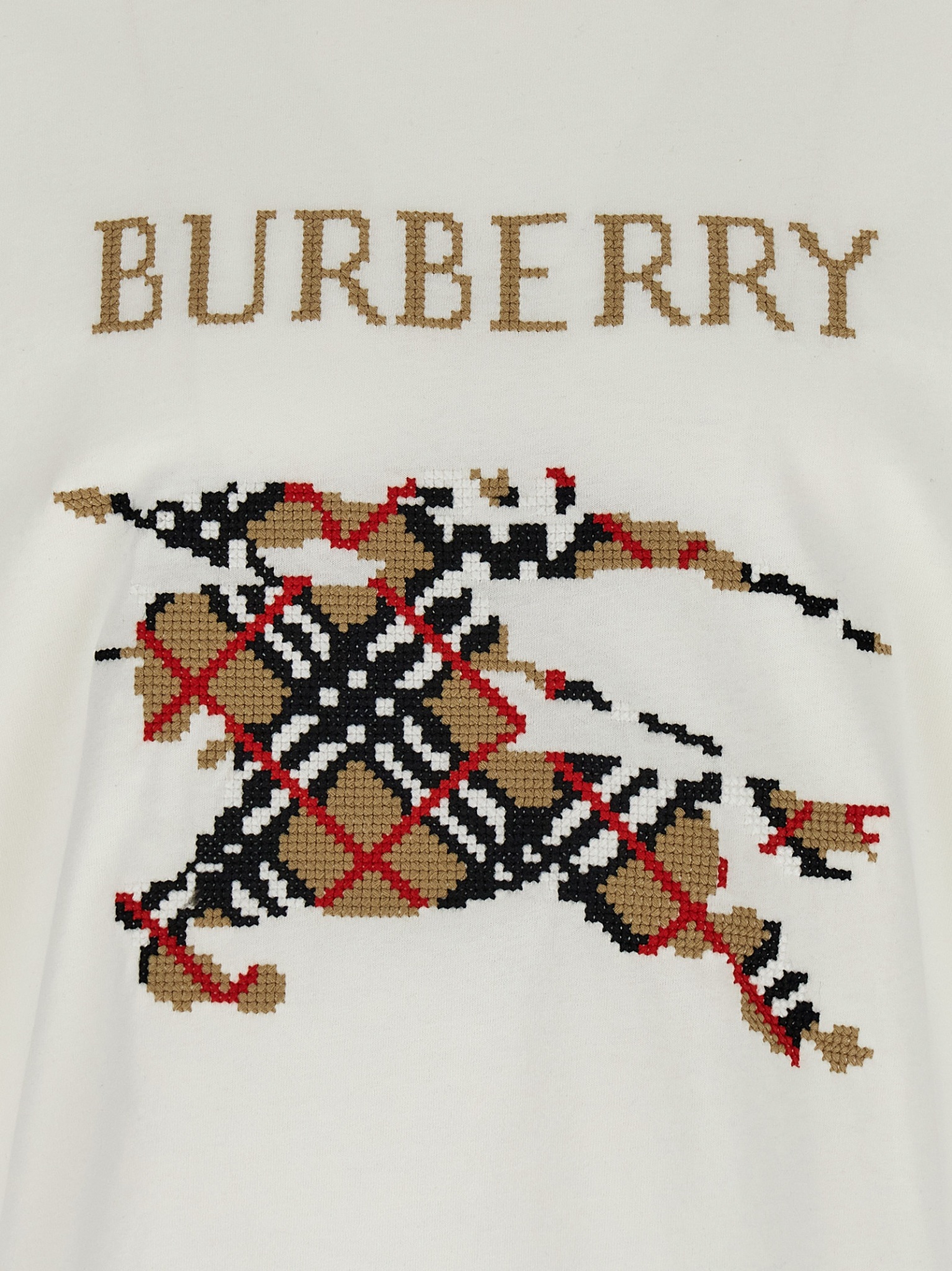 [Burberry] T-shirts Short Sleeve FW26 8110116CHALK