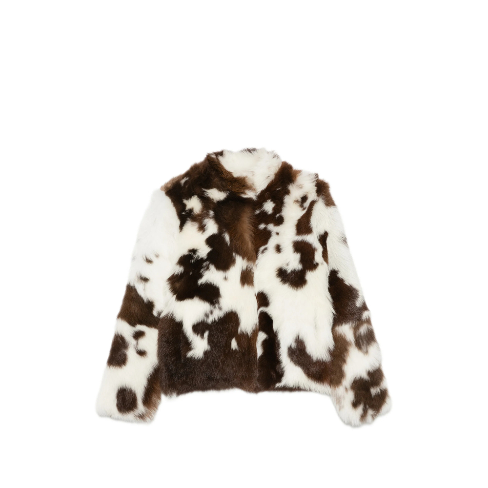 [SIMONETTA RAVIZZA] Leather Jacket FW26 F06JA371H41  SPWHI