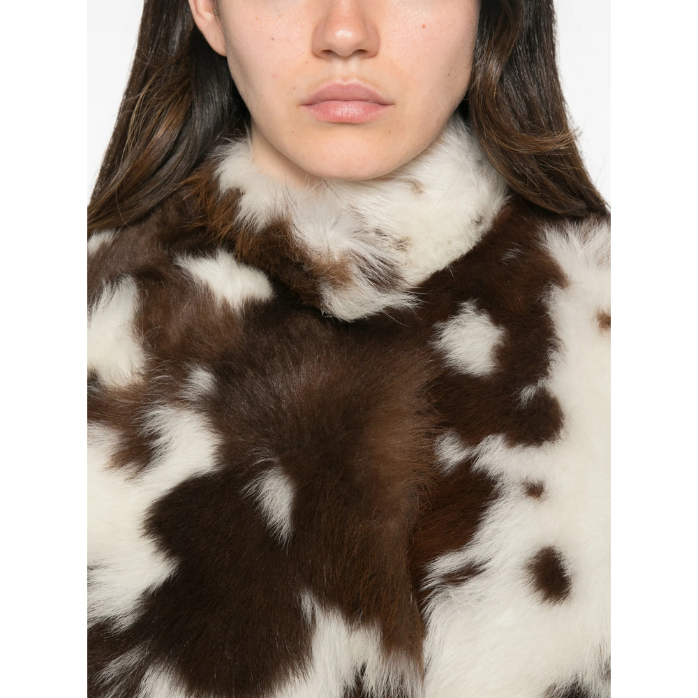 [SIMONETTA RAVIZZA] Leather Jacket FW26 F06JA371H41  SPWHI