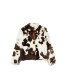 [SIMONETTA RAVIZZA] Leather Jacket FW26 F06JA371H41  SPWHI